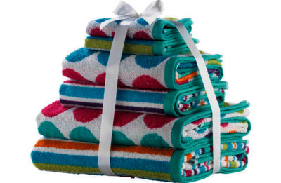 ColourMatch 6 Piece Towel Bale Set - Stripes